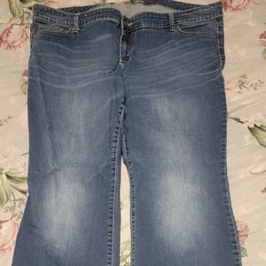 Old Navy Rockstar jeans, straight leg, size 22 plus